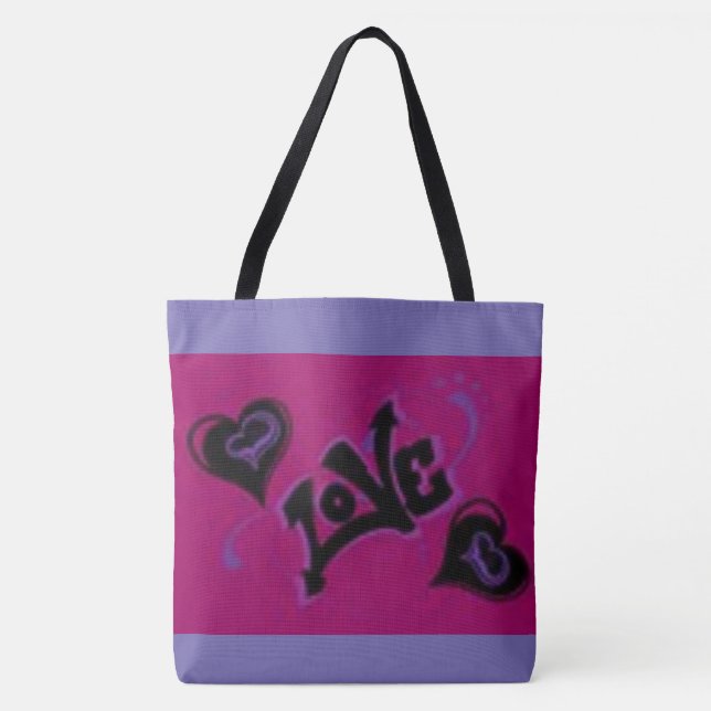 Angestelle's All LOVE Tote Bag (Front)