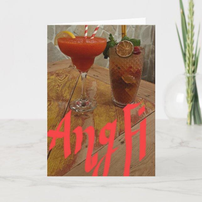 AngFi Birthday Card (Front)
