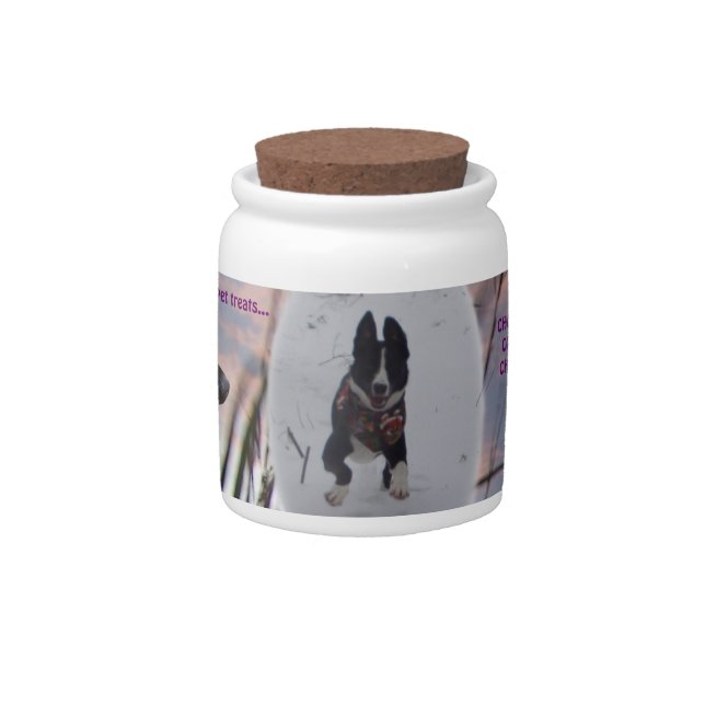 Angies Snacks Candy Jar (Front)