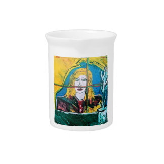 ANGIES THOUSAND YARD STARE BEVERAGE PITCHER