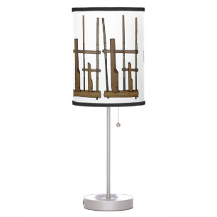Angklung cartoon illustration table lamp