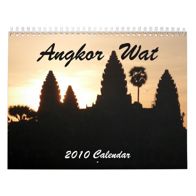 angkor 2010 15 month calendar (Cover)