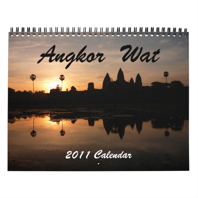 angkor 2011 15 month calendar (Cover)