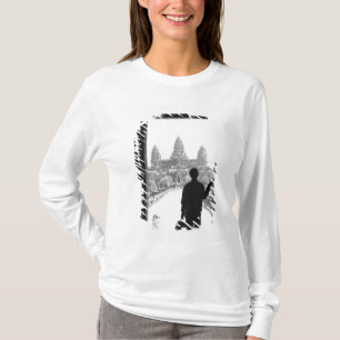 Angkor Cambodia, Doorway & Person Angkor Wat T-Shirt