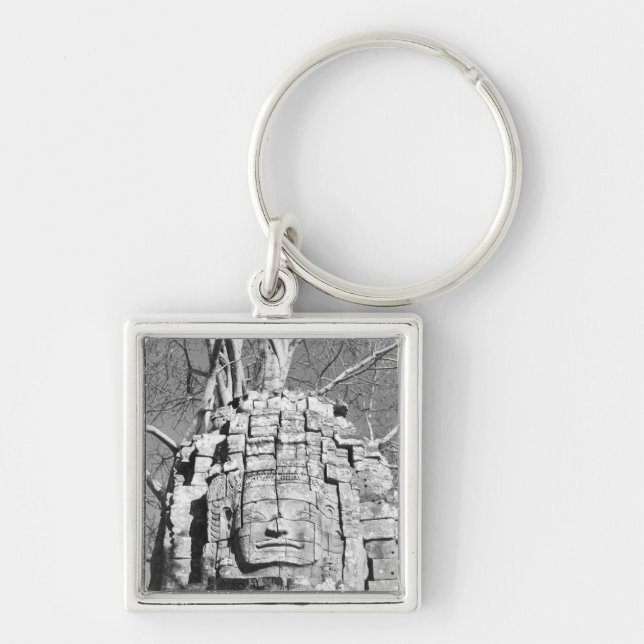 Angkor Cambodia, Head Ta Som Temple Keychain (Front)