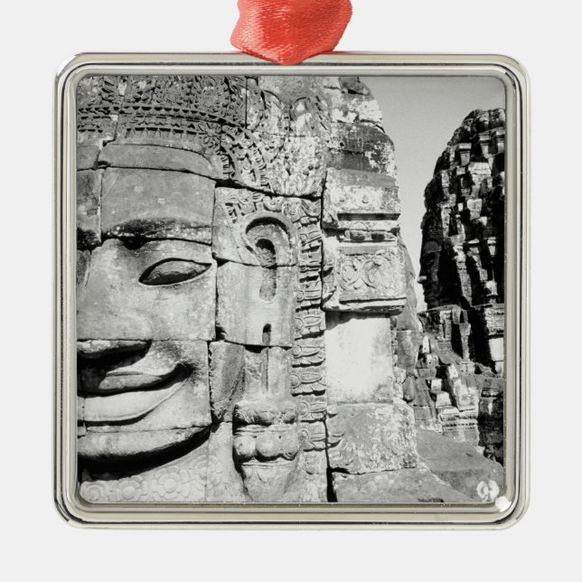 Angkor Cambodia, Heads The Bayon Metal Ornament (Front)