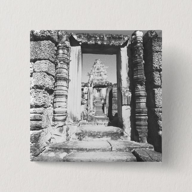 Angkor Cambodia, Pre Rup Temple Button (Front)