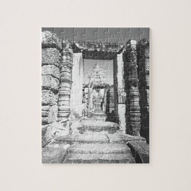 Angkor Cambodia, Pre Rup Temple Jigsaw Puzzle (Vertical)
