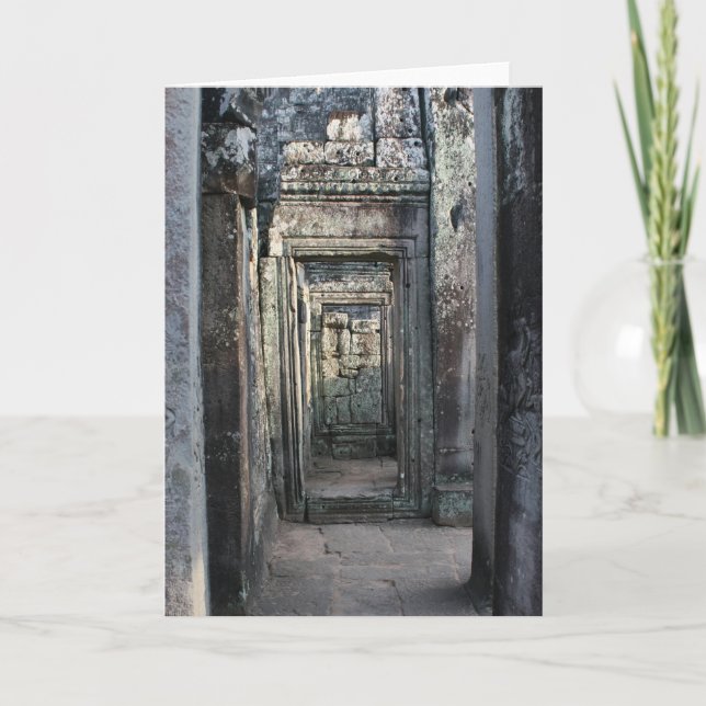 angkor doorways card (Front)
