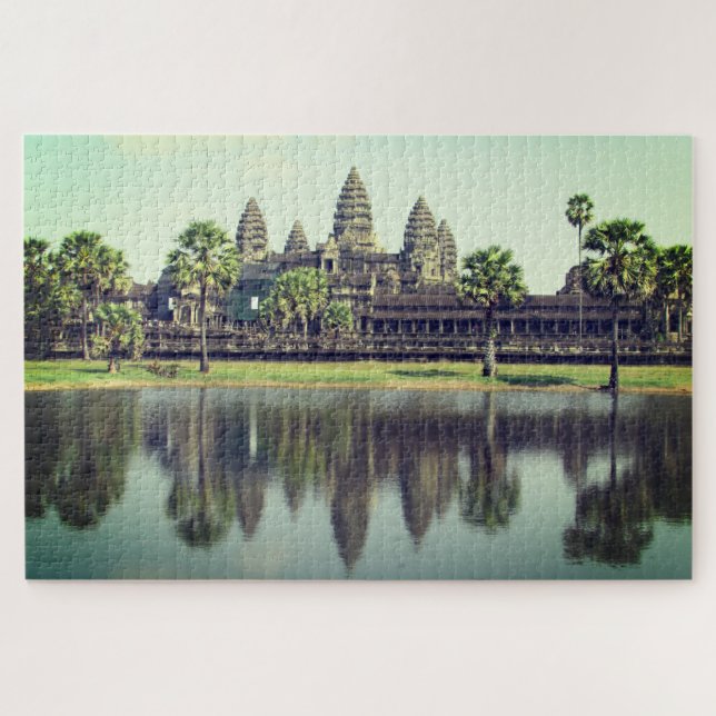 angkor retro reflection jigsaw puzzle (Horizontal)