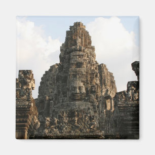 angkor stone face magnet