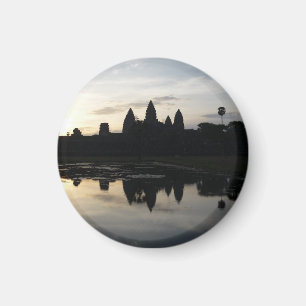 angkor sun reflection magnet