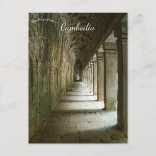 Angkor Thom Cambodia Postcard