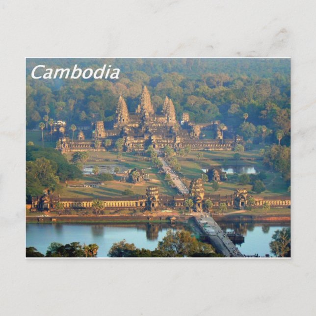 -Angkor-WAT-Angie. Postcard (Front)