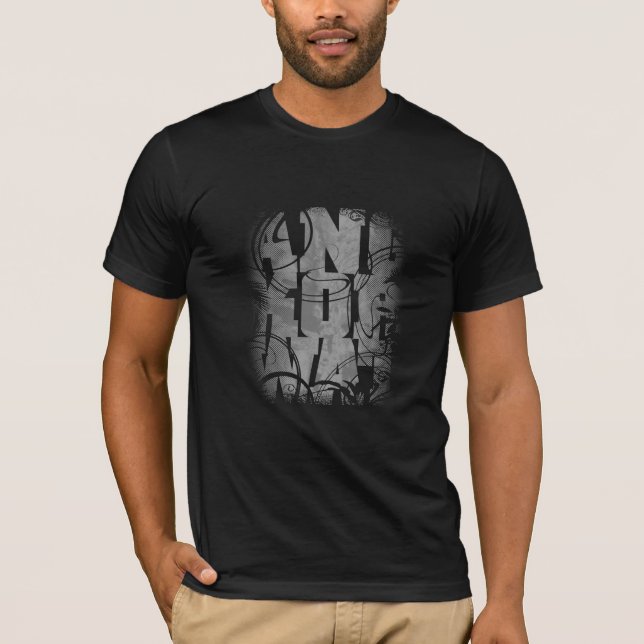 Angkor Wat - Black T-Shirt (Front)