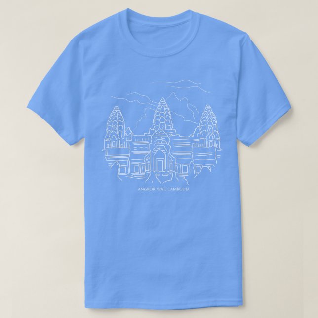 Angkor Wat Cambodia 1 T-Shirt (Design Front)