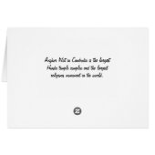Angkor Wat Cambodia Cards (Back Horizontal)