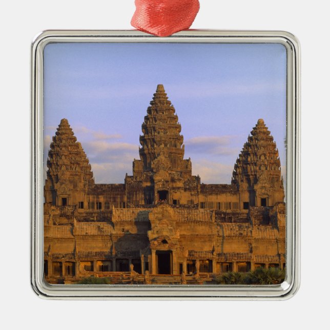 Angkor Wat, Cambodia Metal Ornament (Front)