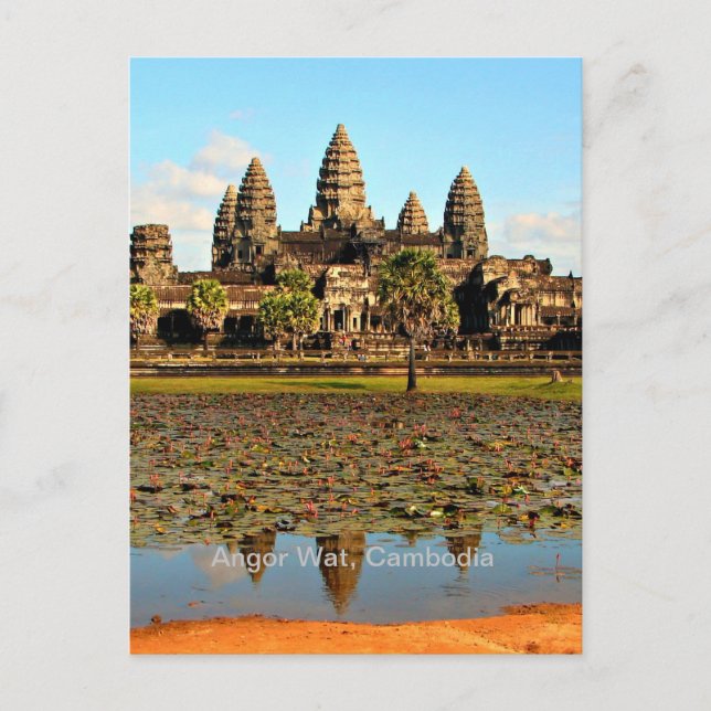 Angkor Wat, Cambodia Postcard (Front)