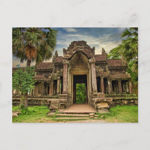 Angkor Wat Cambodia Siem Reap Postcard
