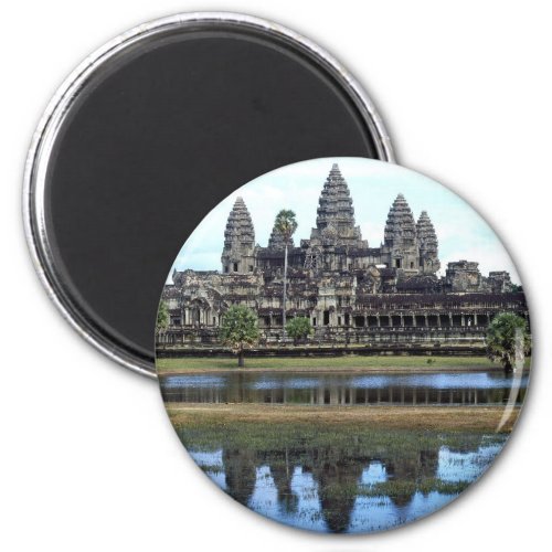 Angkor Wat Cambodia Temple Travel Photography Magnet