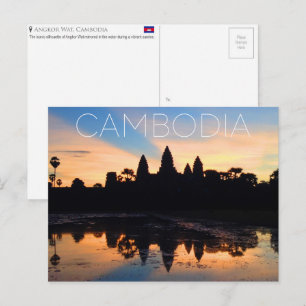 Angkor Wat, Cambodia Travel Postcard