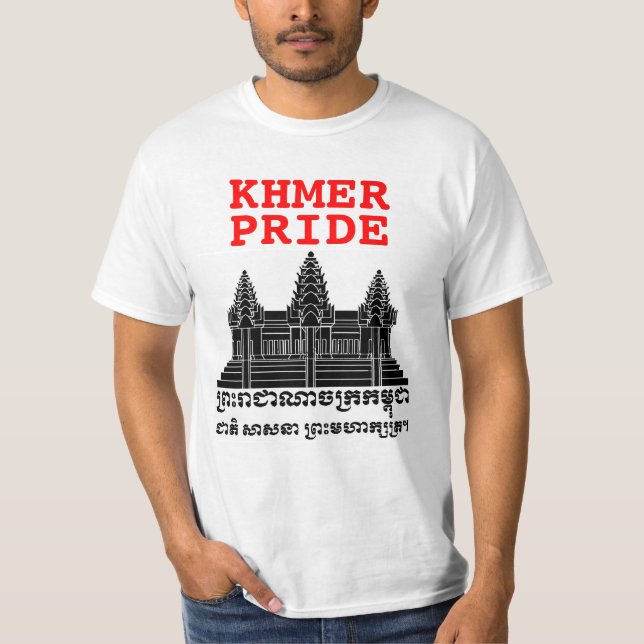 Angkor Wat - Khmer Pride2 T-Shirt (Front)
