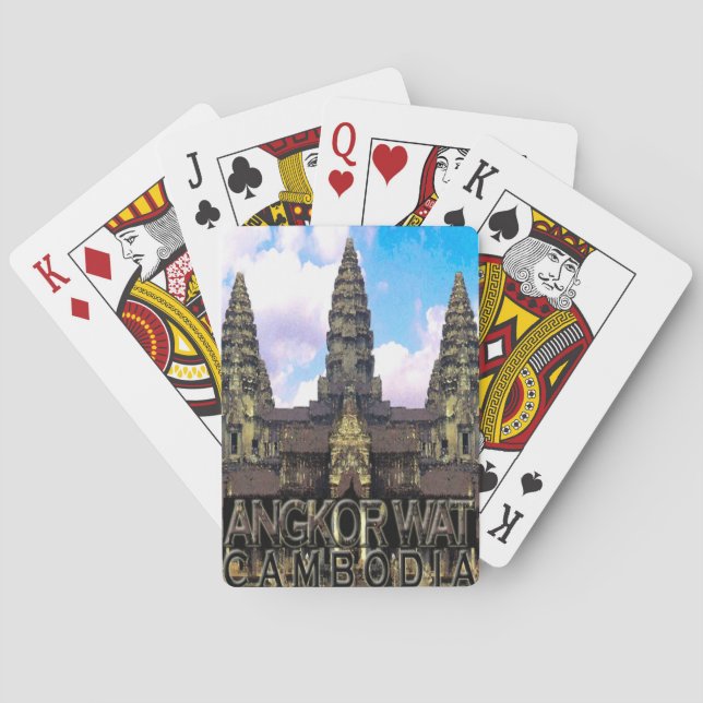 Angkor Wat Poker Cards (Back)