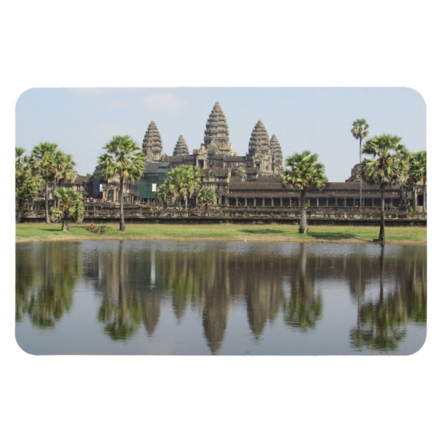 angkor wat reflection magnet (Horizontal)