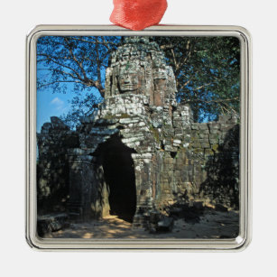 Angkor wat, Ta som temple - Cambodia, Asia Metal Ornament