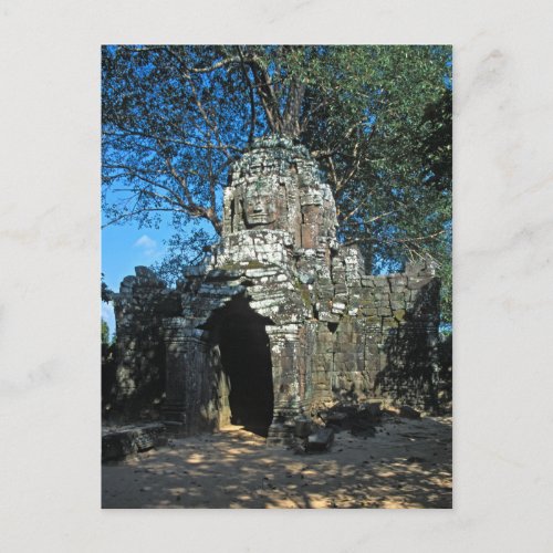 Angkor wat Ta som temple _ Cambodia Asia Postcard