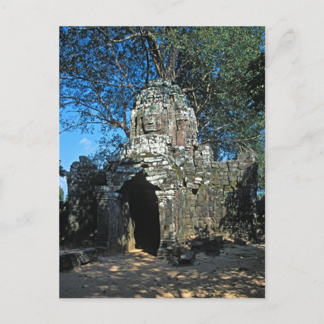 Angkor wat, Ta som temple - Cambodia, Asia Postcard (Front)