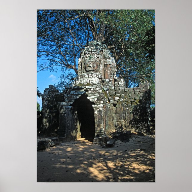 Angkor wat, Ta som temple - Cambodia, Asia Poster (Front)
