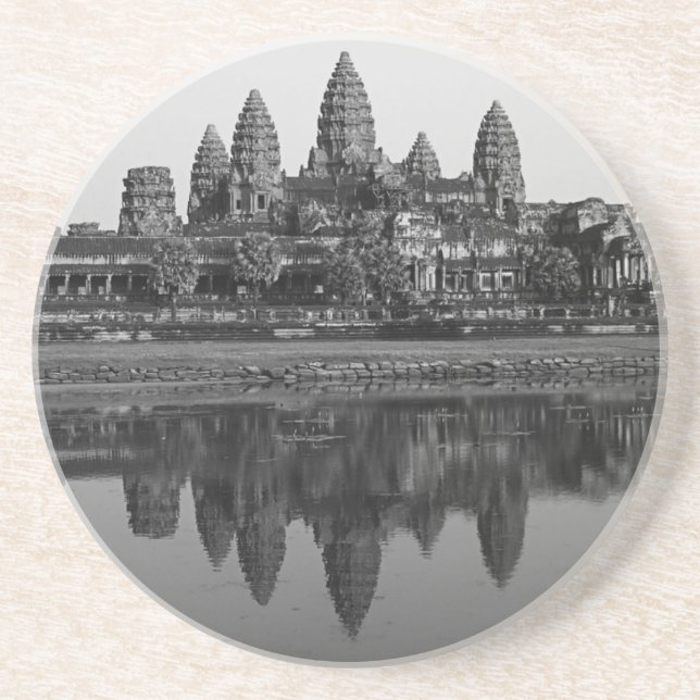 Angkor Wat Temple Cambodia Photo Ancient History Drink Coaster (Front)