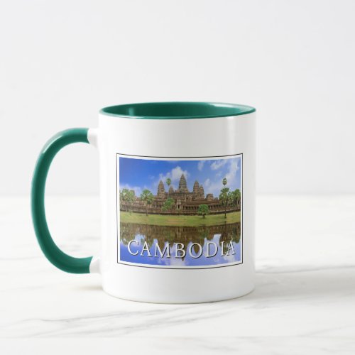 Angkor Wat Temple  Kampuchea Cambodia Mug