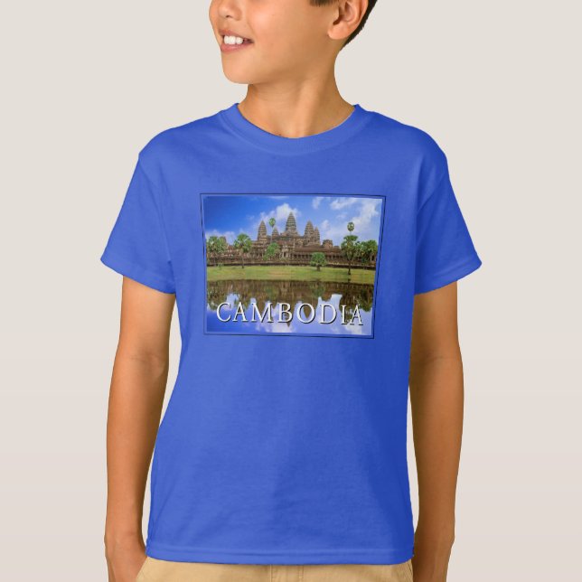 Angkor Wat Temple | Kampuchea, Cambodia T-Shirt (Front)