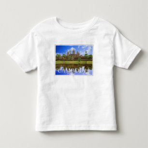 Angkor Wat Temple Kampuchea, Cambodia Toddler T-shirt
