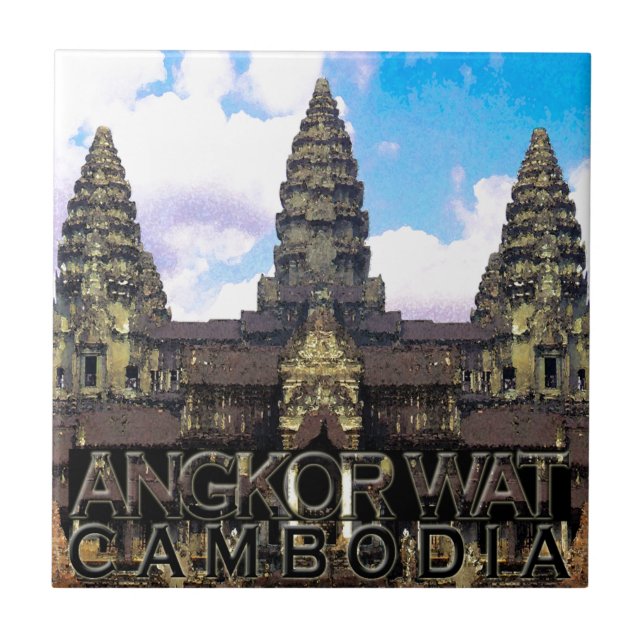 Angkor Wat Tile (Front)