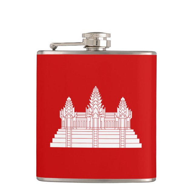 Angkor Wat Ver.2.0. Khmer Temple Flask (Front)