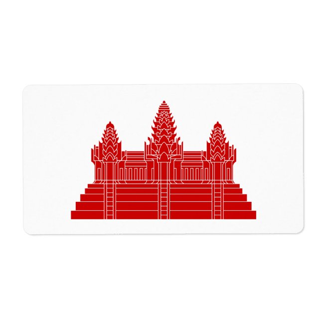 Angkor Wat Ver.2.0. Khmer Temple Label (Front)