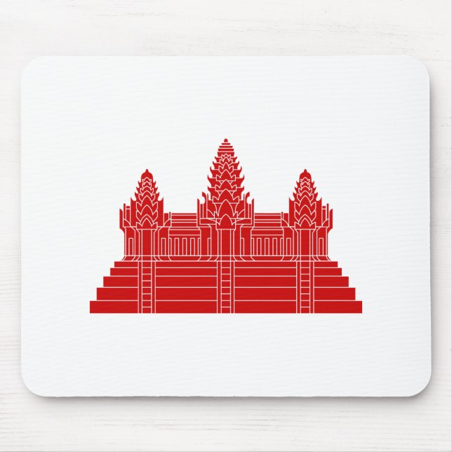 Angkor Wat Ver.2.0. Khmer Temple Mouse Pad (Front)