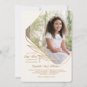 Angle Photo Religious Invitation