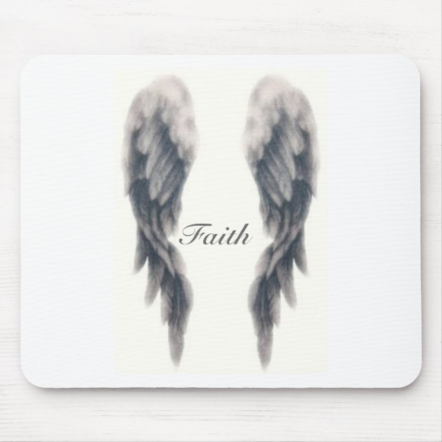 Angle Wings Mouse Pad (Front)