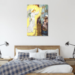 Angle Wrapped Canvas Print