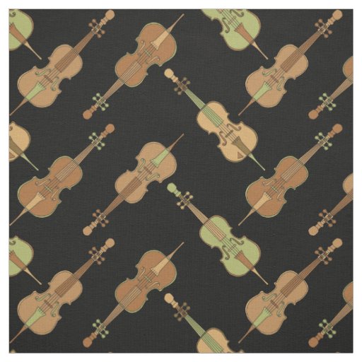 Angled Cellos Fabric