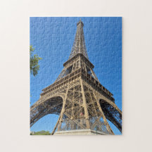 Angled Eiffel Tower