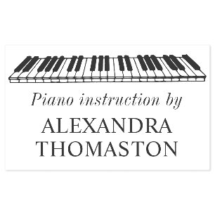 Angled Piano Keyboard Piano Teacher Instructor Self-inking Stamp
