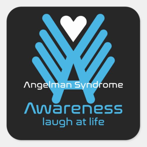 Angleman Syndrome Awareness Square Sticker