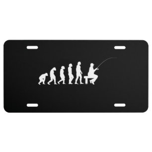 Angler Evolution License Plate