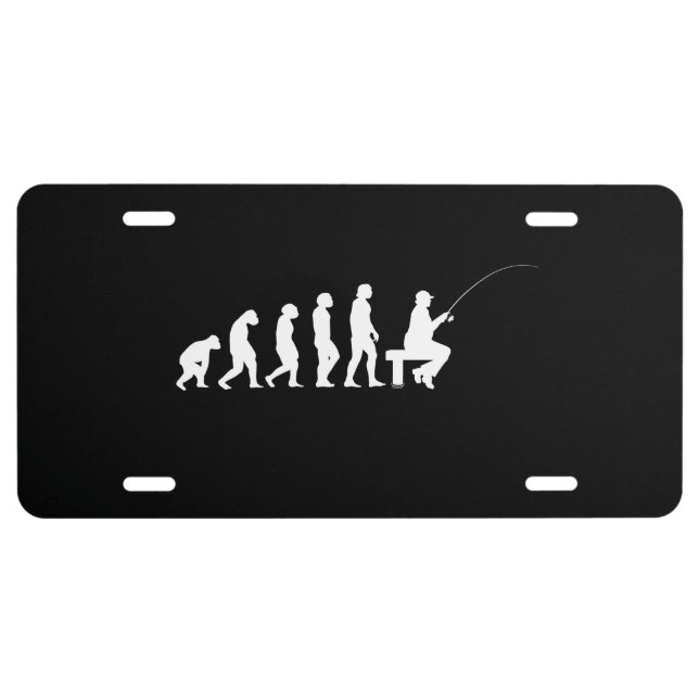 Angler Evolution License Plate (Front)